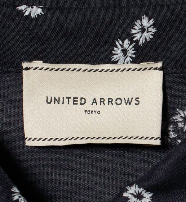 UNITED ARROWS「フラワー プリント ティアード チュニック」|シャツ・ブラウス|