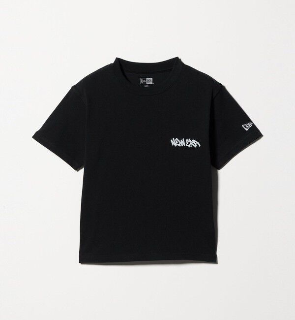 UNITED ARROWS green label relaxing「＜NEW ERA＞タギング Tシャツ / キッズ（130cmー160cm）」|Tシャツ・カットソー|BLACK