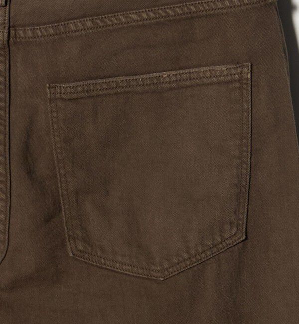 BEAUTY&YOUTH UNITED ARROWS「【別注】＜upper hights＞THE NIECE MID RISE ライトオンス デニムパンツ/ミディアムブラウン」|デニム|