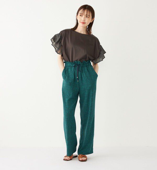 SHIPS Colors 「【WEB限定】SHIPS Colors:〈手洗い可能〉シルケット 天竺 オーバー トップス◇」|Tシャツ・カットソー|