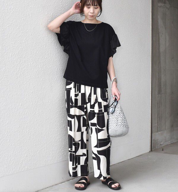 SHIPS Colors 「【WEB限定】SHIPS Colors:〈手洗い可能〉シルケット 天竺 オーバー トップス◇」|Tシャツ・カットソー|