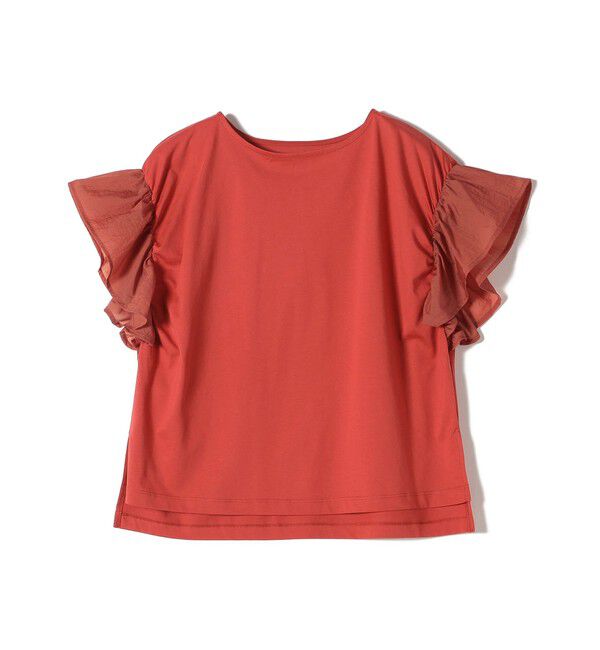 SHIPS Colors 「【WEB限定】SHIPS Colors:〈手洗い可能〉シルケット 天竺 オーバー トップス◇」|Tシャツ・カットソー|