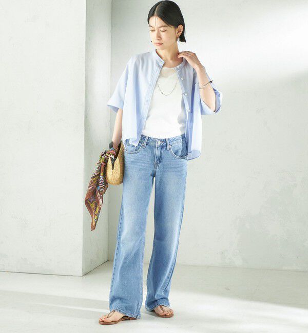 SHIPS for women「【SHIPS EXCLUSIVE】Levi&rsquo;s: LOW LOOSE ライトオンス」|デニム|