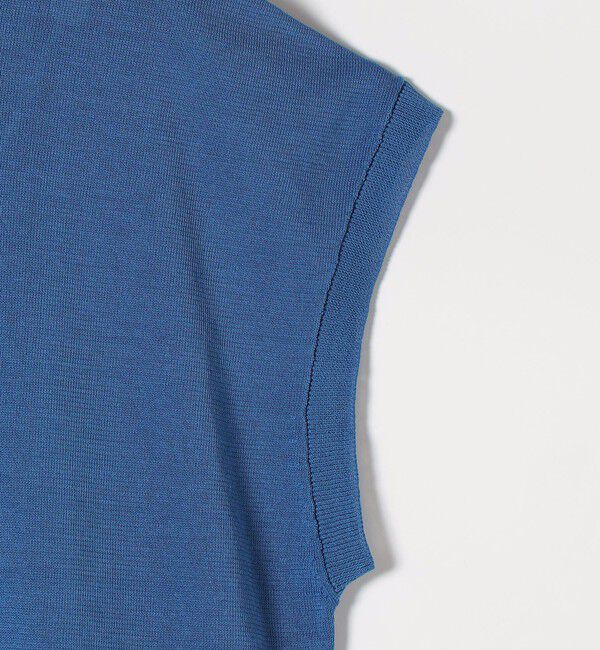 quaranciel「《予約》quaranciel:〈手洗い可能〉ドロスト フレンチスリーブ シアー ニット プルオーバー」|ニット・セーター|