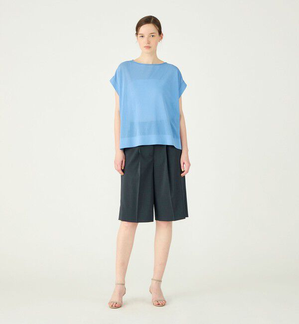 Ballsey「【WEB先行予約】ポリエステルツイル ハーフクロップドパンツ」|その他|