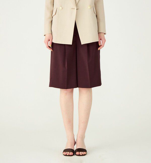 Ballsey「【WEB先行予約】ポリエステルツイル ハーフクロップドパンツ」|その他|