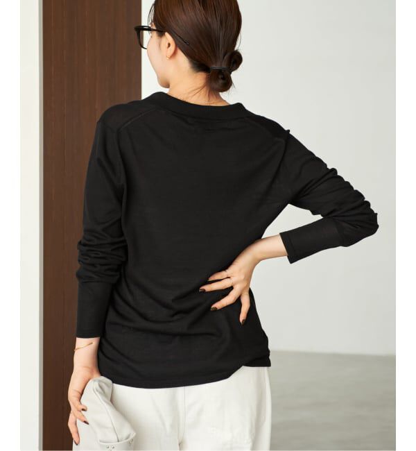 Plage「《追加》sheer skipper ニット」|ニット・セーター|