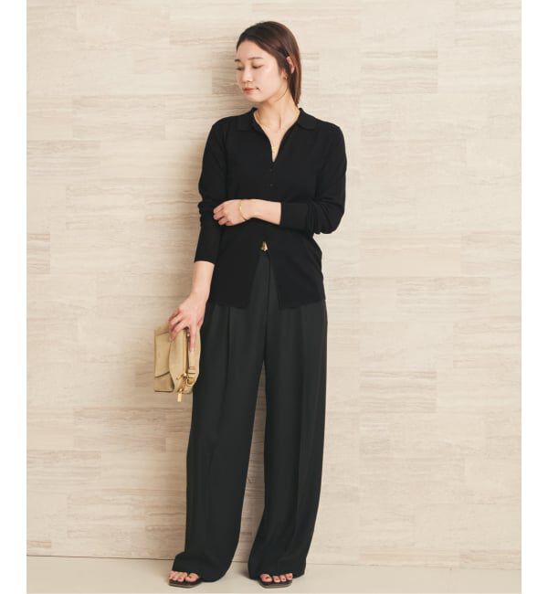 Plage「《追加》sheer skipper ニット」|ニット・セーター|