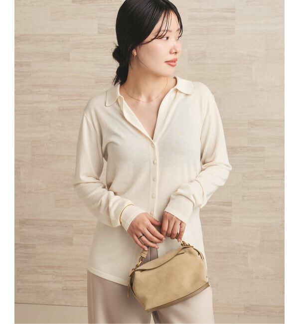 Plage「《追加》sheer skipper ニット」|ニット・セーター|