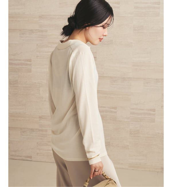 Plage「《追加》sheer skipper ニット」|ニット・セーター|