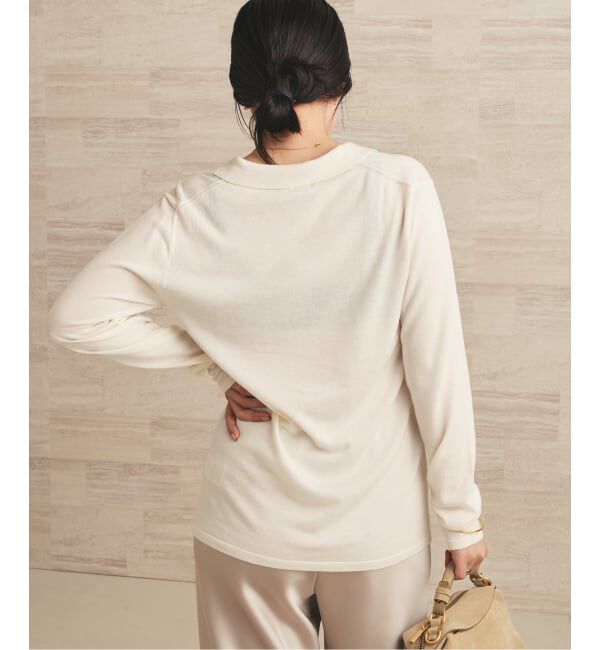 Plage「《追加》sheer skipper ニット」|ニット・セーター|