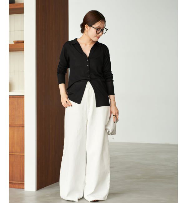 Plage「《追加》sheer skipper ニット」|ニット・セーター|