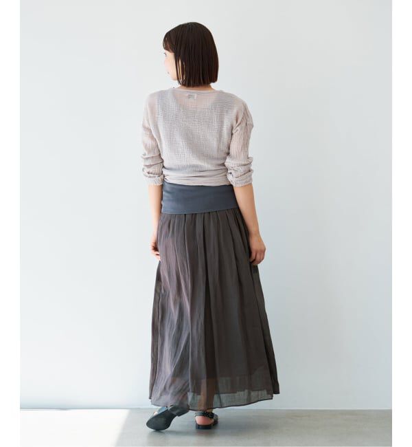 IENA「LES ATELIERS FRANCAIS DE CONFECTION T Manches Longues PE26TSMLGDC」|シャツ・ブラウス|