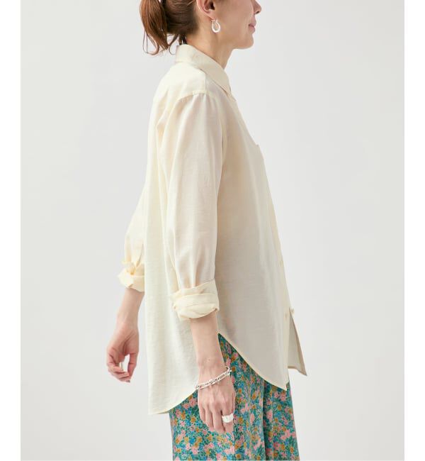 VERMEIL par iena「Airy Over シャツ」|シャツ・ブラウス|