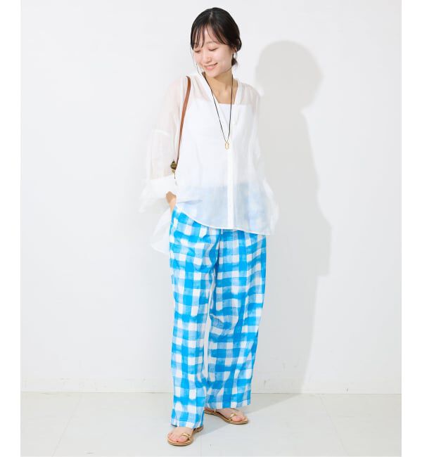 SLOBE IENA「《追加》ラミースキッパーシャツ」|シャツ・ブラウス|