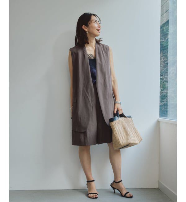 VERMEIL par iena「《セットアップ可》Cool Touch リネンショーツ」|その他|