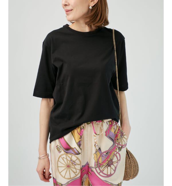 VERMEIL par iena「ディオラマ クルーネック Tシャツ」|Tシャツ・カットソー|