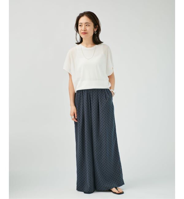 VERMEIL par iena「シアーフライスレーヤードトップス」|Tシャツ・カットソー|