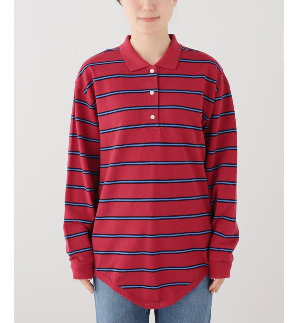 VERMEIL par iena「TanC TOKYO タンクトウキョウ Pique ボーダーポロロンパース TC26A-008」|Tシャツ・カットソー|