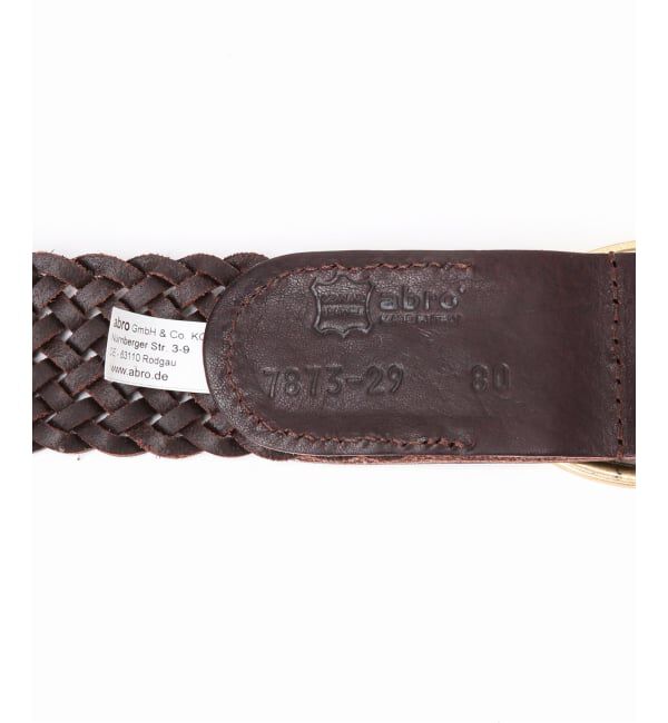 VERMEIL par iena「《予約》abro+ アブロ メッシュベルト 007873-29」|ベルト|