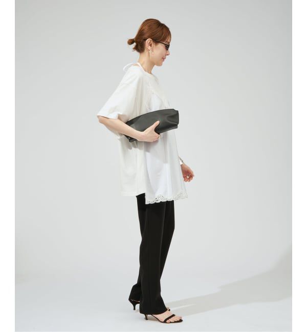 VERMEIL par iena「INSCRIRE アンスクリア Hybrid Lingerie Tシャツ I26SS-CUT17」|Tシャツ・カットソー|