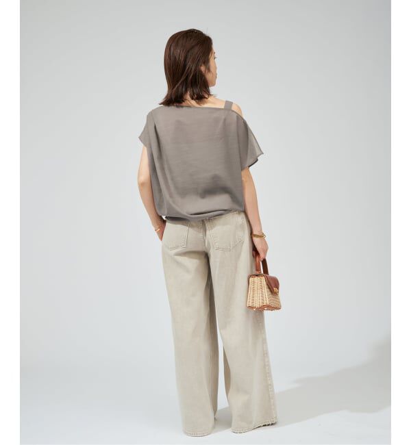 VERMEIL par iena「《手洗い可》SHEER TORO プルオーバー」|シャツ・ブラウス|