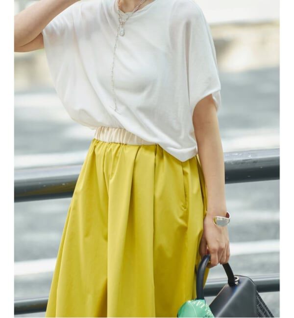 VERMEIL par iena「《手洗い可》LIMONTA ギャザーワイドクロップドパンツ」|その他|
