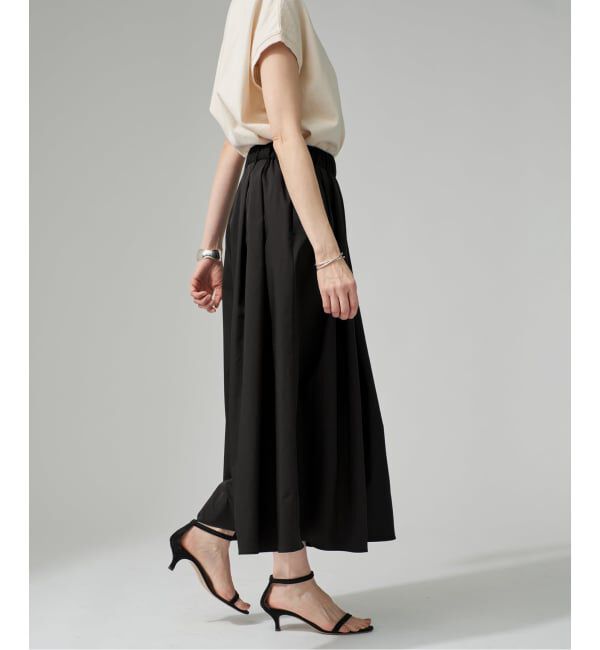 VERMEIL par iena「《手洗い可》LIMONTA ギャザーワイドクロップドパンツ」|その他|