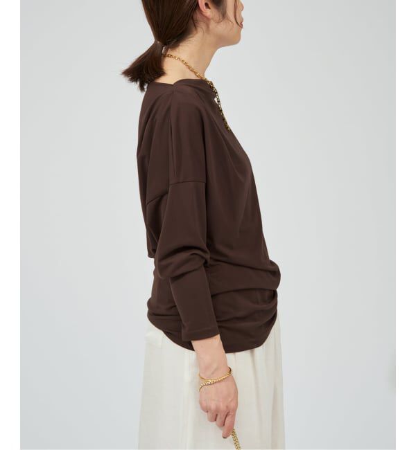 VERMEIL par iena「ドレーププルオーバー」|Tシャツ・カットソー|
