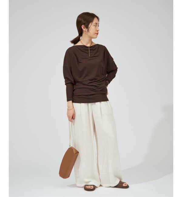 VERMEIL par iena「ドレーププルオーバー」|Tシャツ・カットソー|