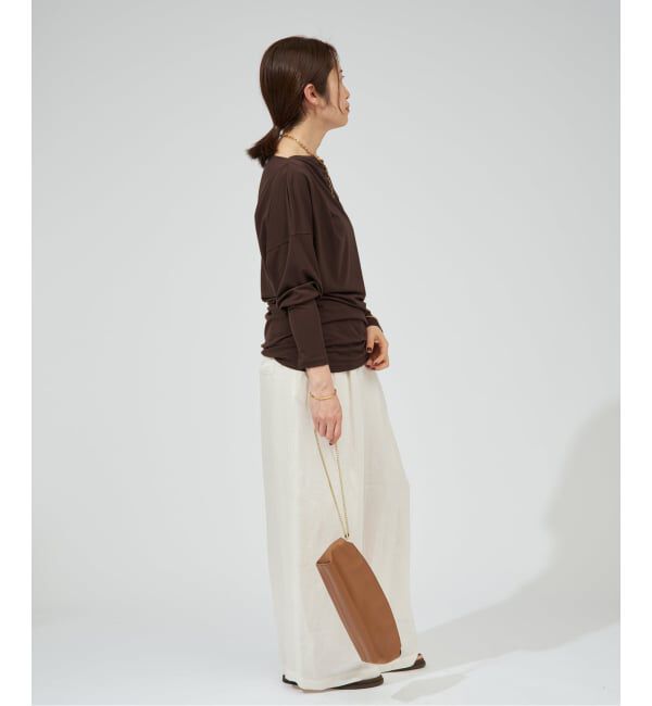 VERMEIL par iena「ドレーププルオーバー」|Tシャツ・カットソー|