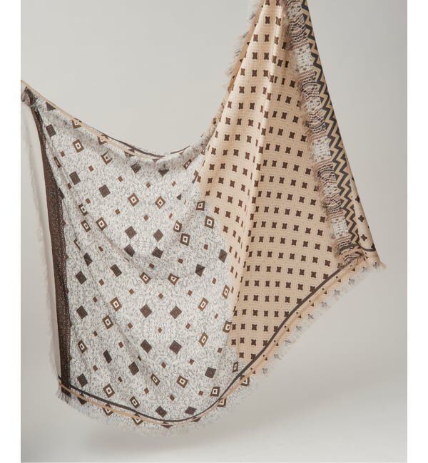 VERMEIL par iena「《追加》PIERRE LOUIS MASCIA ピエール ルイマーシャScarf 135x194cm 517317/101」|バンダナ・スカーフ|