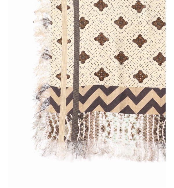 VERMEIL par iena「《追加》PIERRE LOUIS MASCIA ピエール ルイマーシャScarf 135x194cm 517317/101」|バンダナ・スカーフ|