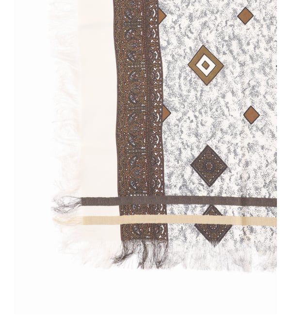 VERMEIL par iena「《追加》PIERRE LOUIS MASCIA ピエール ルイマーシャScarf 135x194cm 517317/101」|バンダナ・スカーフ|