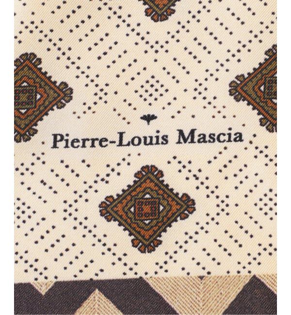 VERMEIL par iena「《追加》PIERRE LOUIS MASCIA ピエール ルイマーシャScarf 135x194cm 517317/101」|バンダナ・スカーフ|