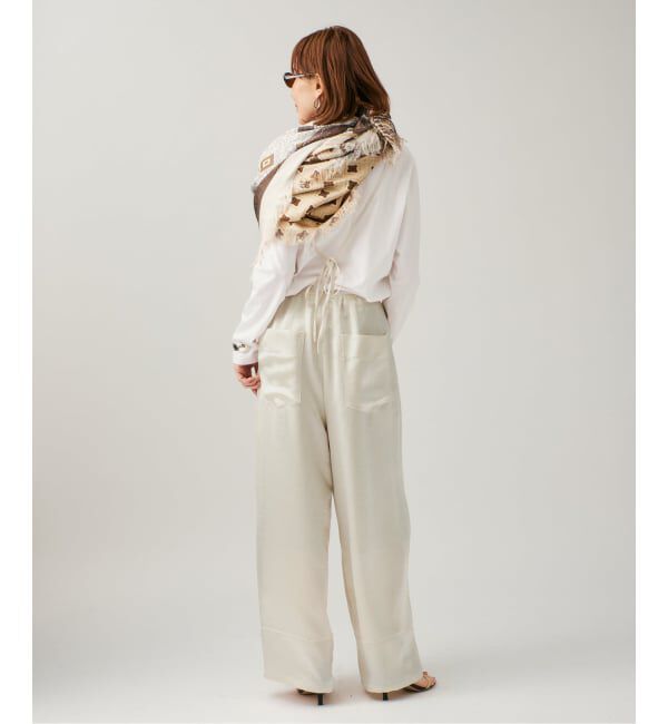 VERMEIL par iena「《追加》PIERRE LOUIS MASCIA ピエール ルイマーシャScarf 135x194cm 517317/101」|バンダナ・スカーフ|