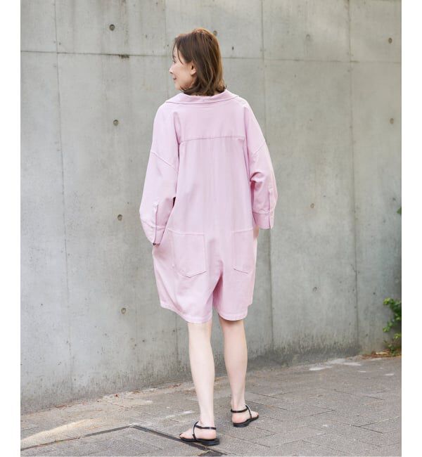 VERMEIL par iena「Hard Twist Yarn オールインワン」|オールインワン|