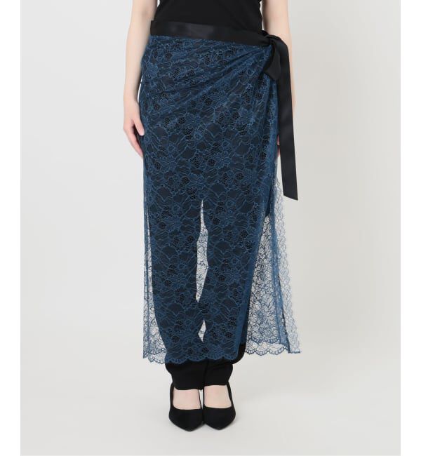 VERMEIL par iena「《予約》Lace Overlay Scarf」|その他|
