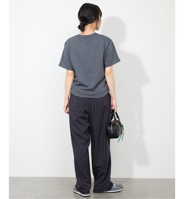 SLOBE IENA「《3サイズ展開/追加2》フィブリルストライプリラックスパンツ」|その他|