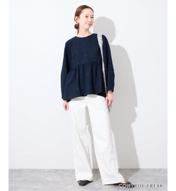 SLOBE IENA「《追加予約》CONTROL FREAK メタリックペーパークロッシェバッグ 254-121502」|ショルダー・メッセンジャー|