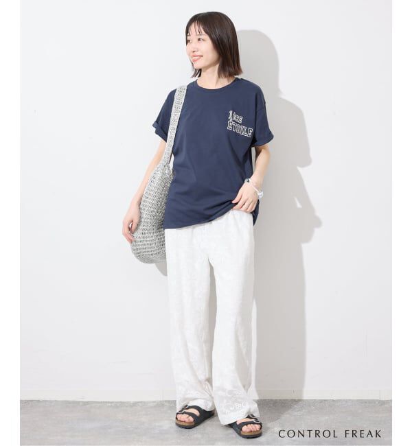 SLOBE IENA「《追加予約》CONTROL FREAK メタリックペーパークロッシェバッグ 254-121502」|ショルダー・メッセンジャー|