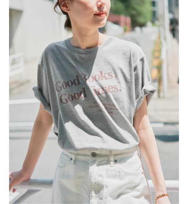 SLOBE IENA「BOOK CLUB SLOBE別注 グラフィックTEE」|Tシャツ・カットソー|