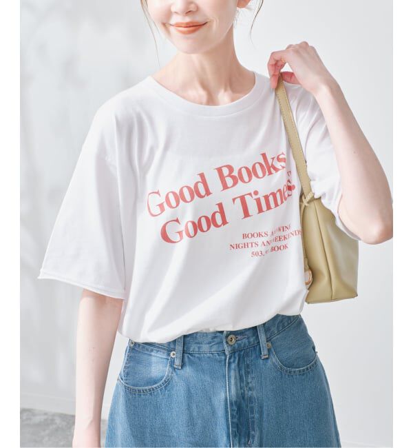 SLOBE IENA「BOOK CLUB SLOBE別注 グラフィックTEE」|Tシャツ・カットソー|