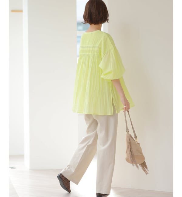 JOURNAL STANDARD relume「コットンボイルクリンクルピンタックブラウス」|シャツ・ブラウス|