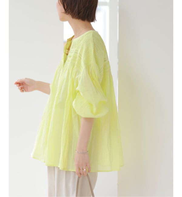 JOURNAL STANDARD relume「コットンボイルクリンクルピンタックブラウス」|シャツ・ブラウス|