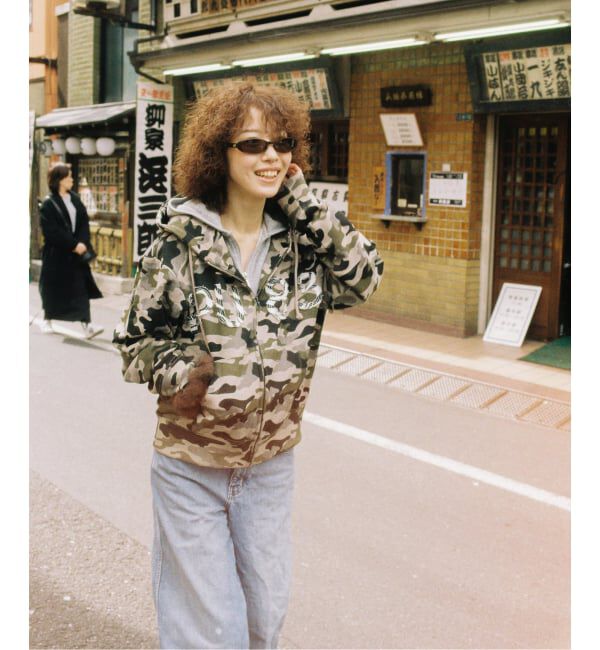 Oriens JOURNAL STANDARD「《追加》IPU83 Pattern Hoodie」|パーカー|ブラウン B