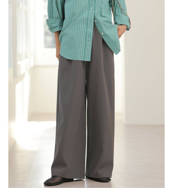 JOURNAL STANDARD relume「UVカット / 防シワ / 吸水速乾 ウォッシャブルヘビーツイルイージーワイド」|その他|