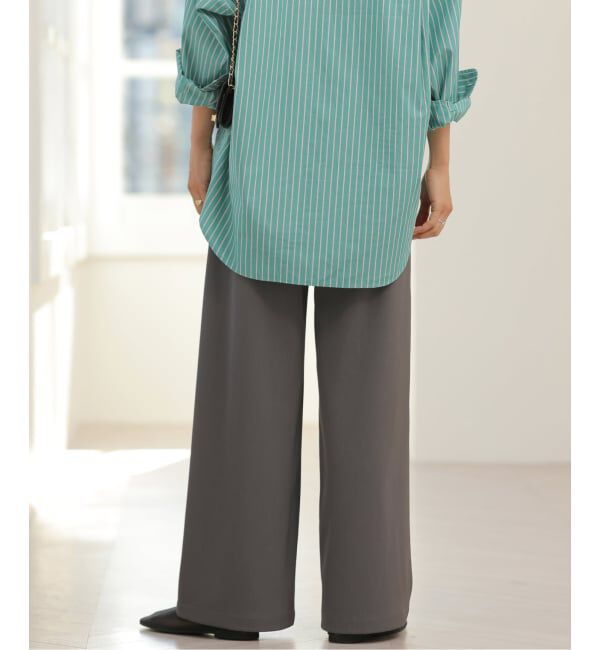 JOURNAL STANDARD relume「UVカット / 防シワ / 吸水速乾 ウォッシャブルヘビーツイルイージーワイド」|その他|