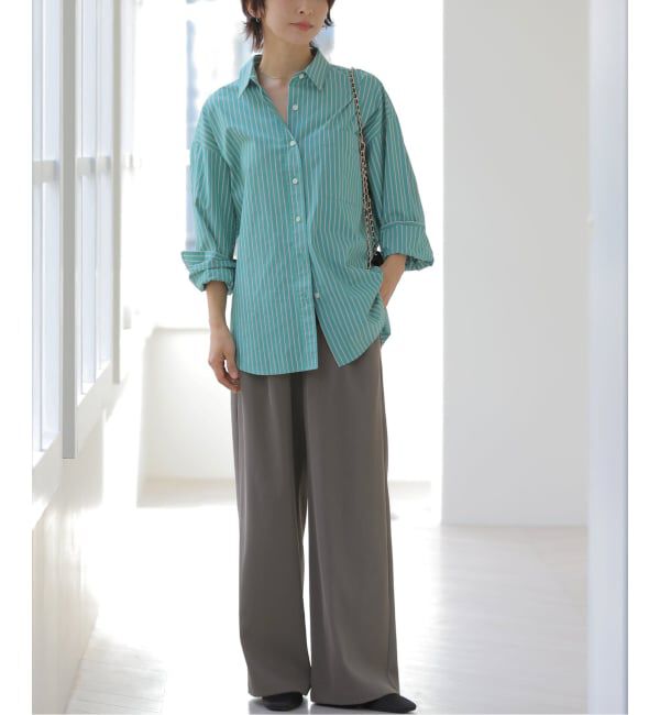 JOURNAL STANDARD relume「UVカット / 防シワ / 吸水速乾 ウォッシャブルヘビーツイルイージーワイド」|その他|