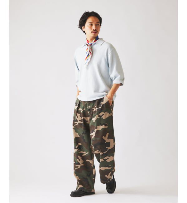 JOURNAL STANDARD relume「UNIVERSAL OVERALL / ユニバーサルオーバーオール 別注 1タック ワイドパンツ」|チノ|